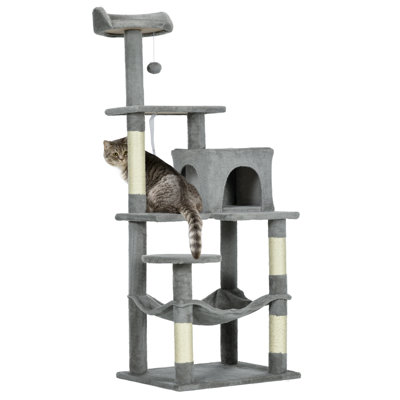 56.7'' H Drakaar Cat Tree
