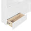 Twin Size House Bed With Window And Bedside Drawers, Platform Bed With Shelves And A Set Of Sockets And USB Port