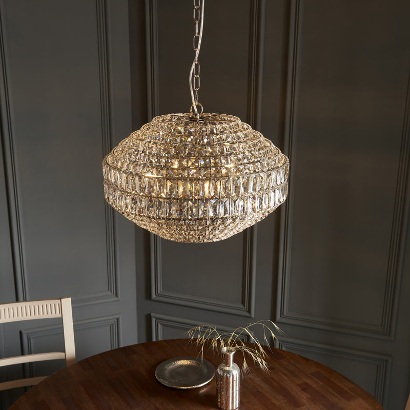 Winthrop 5 - Light Geometric Chandelier