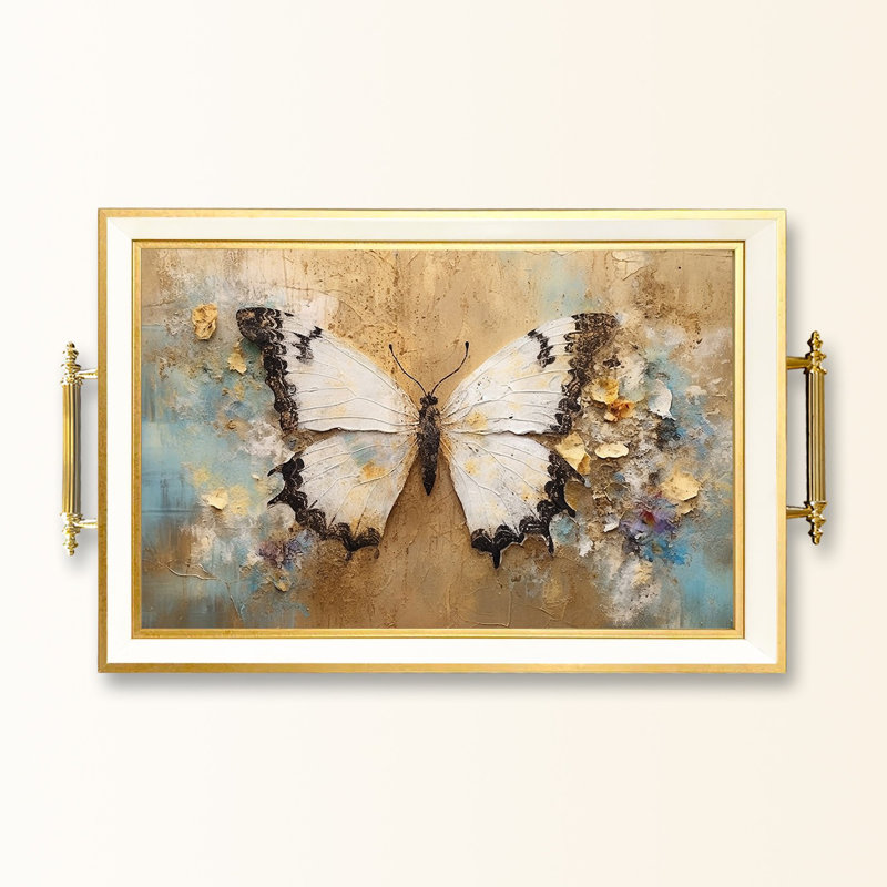 Élégant plateau en verre de 19,7 po x 11,4 po x 1,4 po | Fabrication 100% verre durable | Facile à nettoyer avec un chiffon humide | Idéal pour le service, la présentation décorative et l'organisation | Ajout élégant à la décoration intérieure