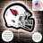 NFL LED Helmet Shaped Lighted Wall Sign-73091910