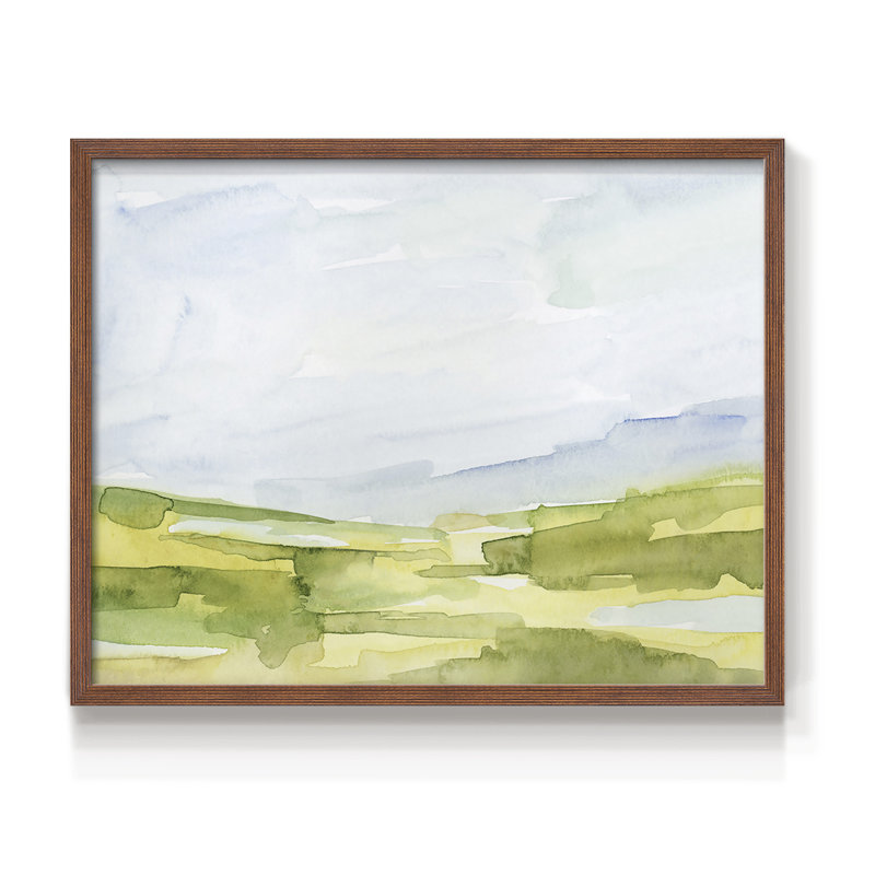 Watery Lowlands IV -Framed Print - Restickable