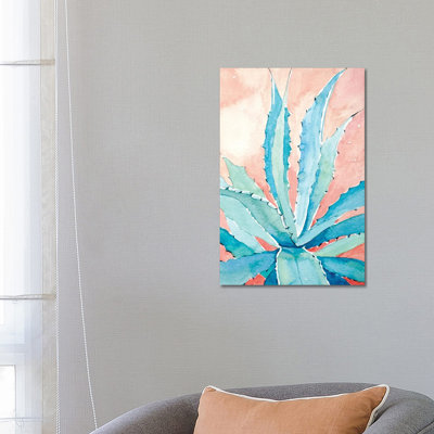 Agave 1 Piece Wrapped Canvas Painting
