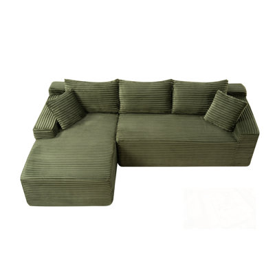 Canapé modulaire Cloud avec méridienne en L