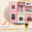 Zorayr Toy Kitchen, Lights and Sounds, Double Stoves, for 3+ Years, Pink