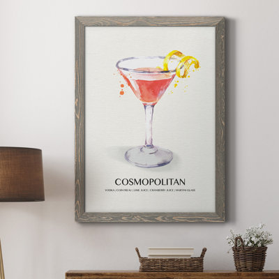 Cosmopolitan - cadre photo, impression sur toile