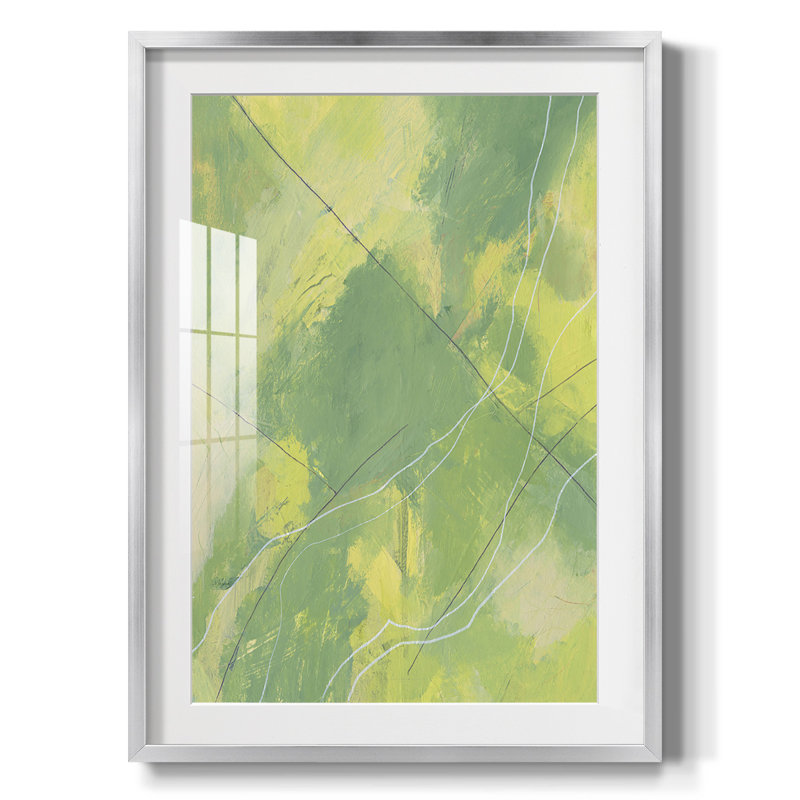 Heartland I -Framed Print, 25.5" H x 17.5" W, Silver