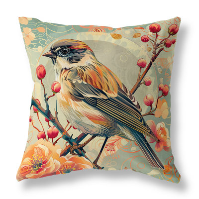 Coussin Berries and Birds