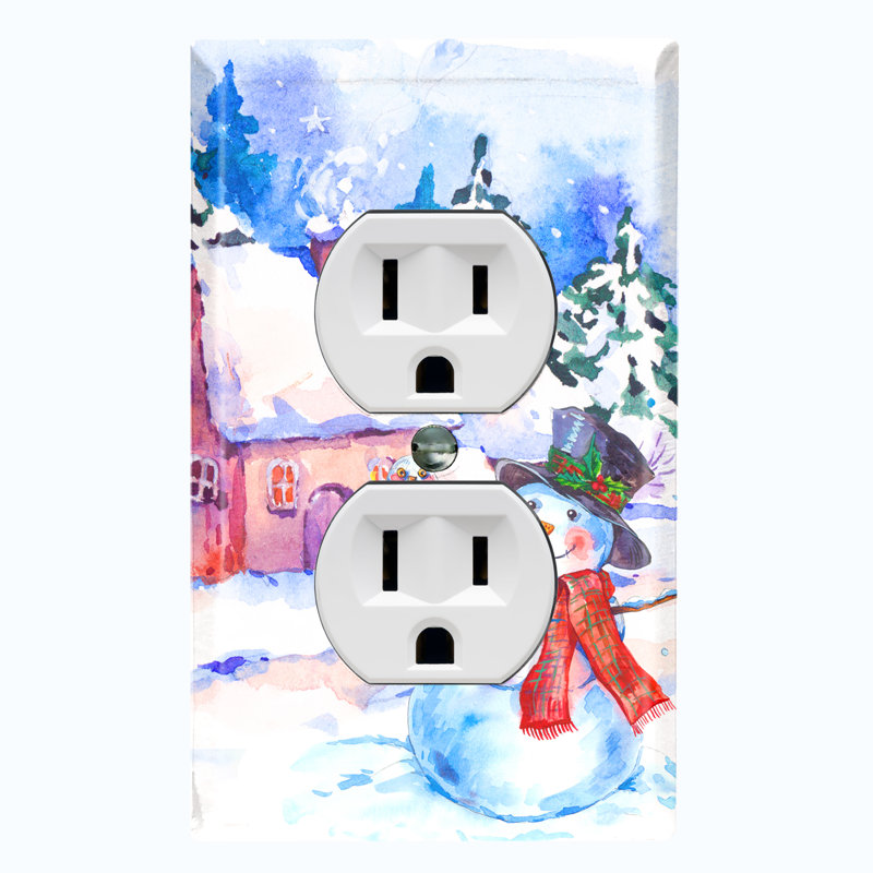 Plaque murale Snowman North