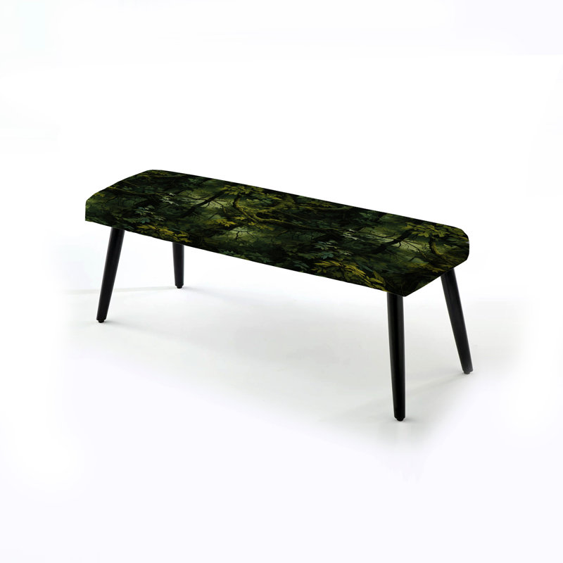 Banc rembourré camouflage Woodland