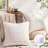 Velvet Quilted Throw Pillows, Braided Textured Decorative Cushion-1907807798-1907549684