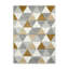 Machine Woven Grey/Yellow Rug-70523001