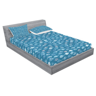 Fishes Microfiber Sheet Set