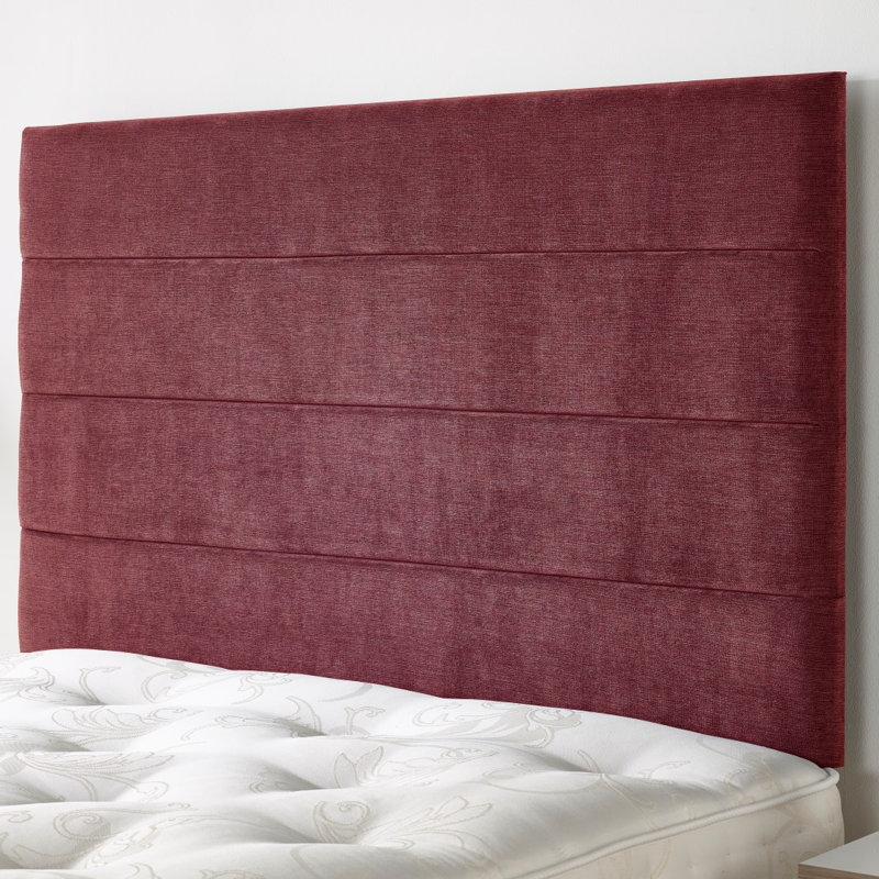 Accokeek Upholstered Headboard, Double (4'6"), Bordeaux