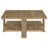 Mango Brown Square Coffee Table