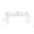 Burlywood Rectangular Solid Wood Writing desk with drawers desk-1881849934