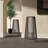 Freida Energy Saving Solar Powered Integrated LED Outdoor Floor Lamp-96561721-96561720