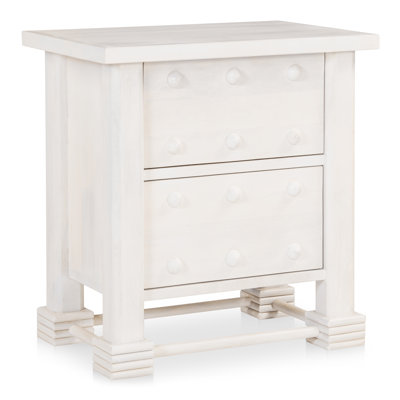 Clement Nightstand Whitewashed