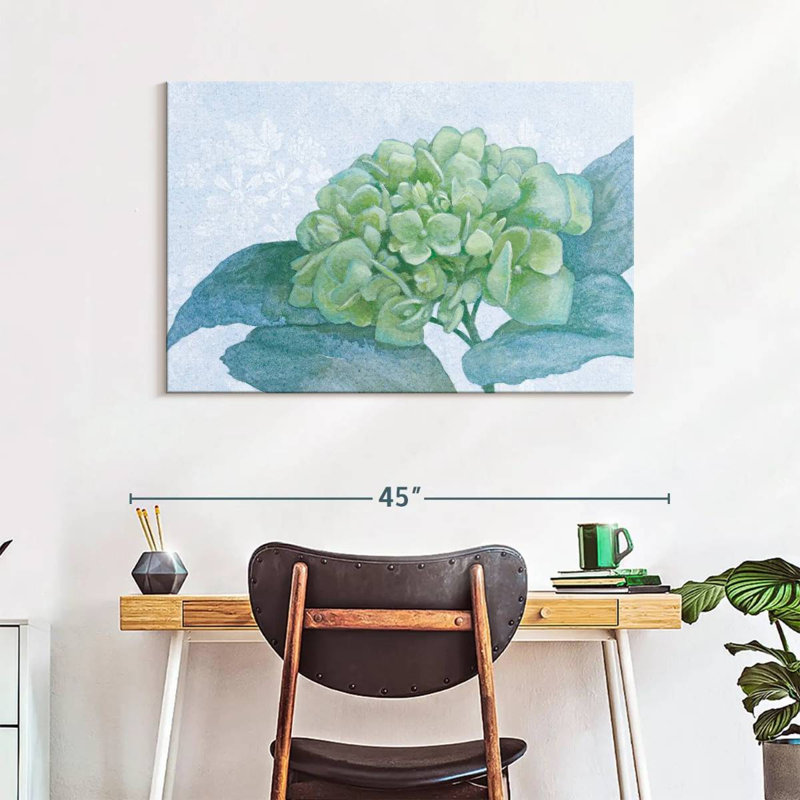 Harnek Blue Hydrangea I, 26" H x 39" W