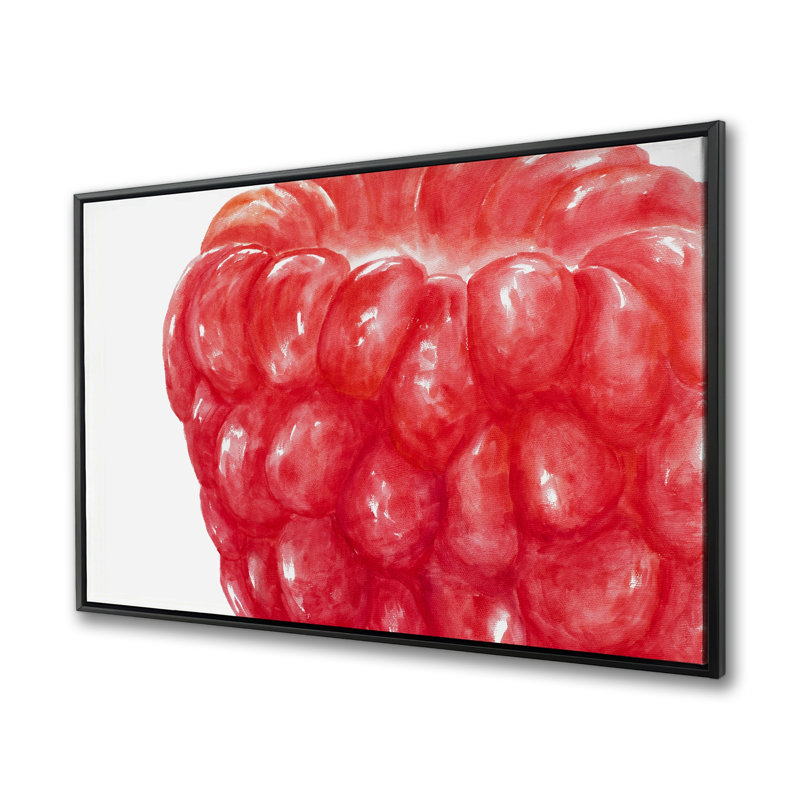 Toile encadrée «Raspberry Kitchen Food» | Décoration intérieure