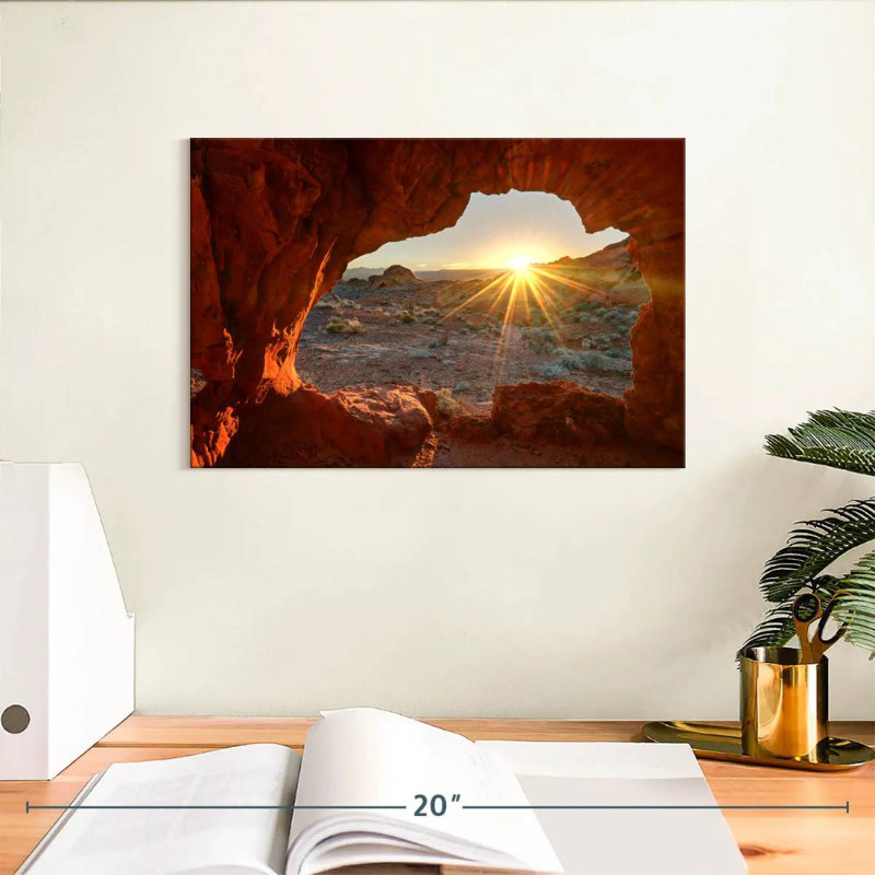 Alvord Red Rock Canyon Sunrise, H 8 po x l 12 po