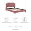Lit en velours Liva Performance de Modway-1281347157-1281347159