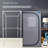 Portable Grey Mini Plus Style Steam Sauna Tent–Personal Home Spa, With Steam Generator, Remote Control, Foldable Chair, PVC Pipes. Easy To Install,Fast Heating, With FCC & UL Certification-119416953