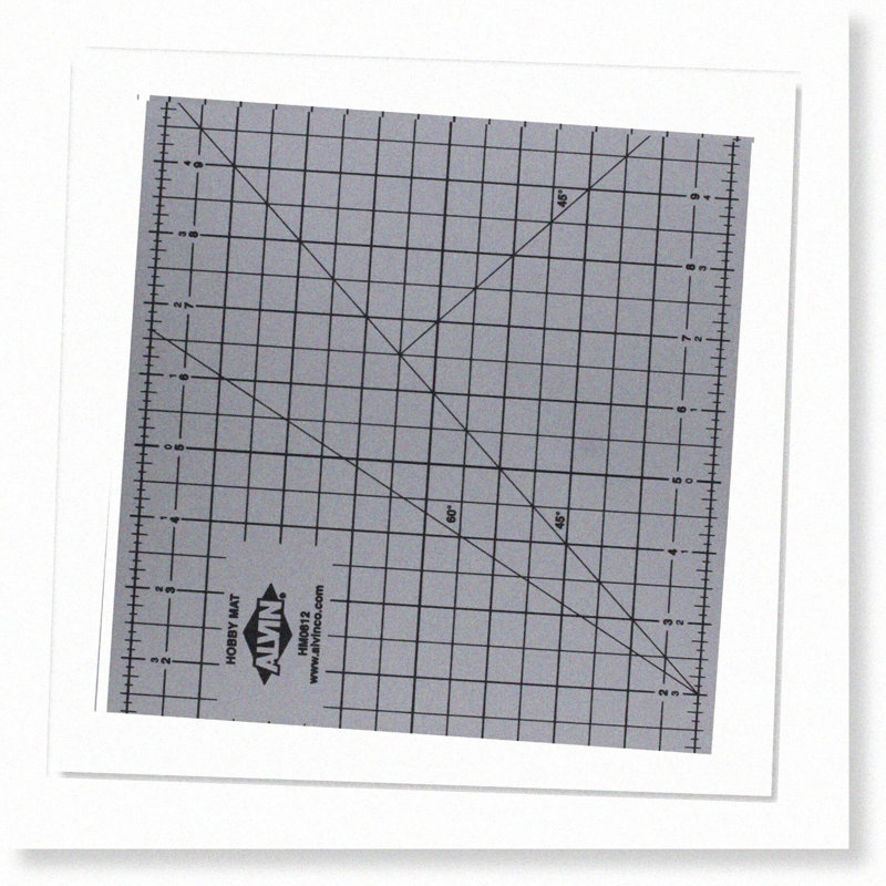 Self-Healing Hobby Mat Reversible Gridded