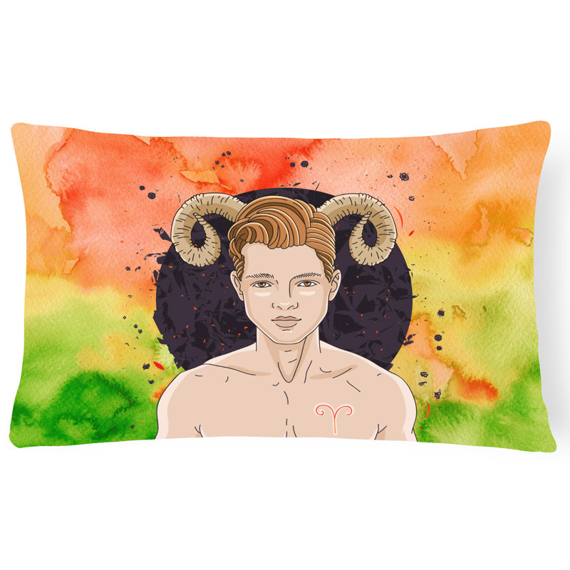 Coussin lombaire à enseignes aries