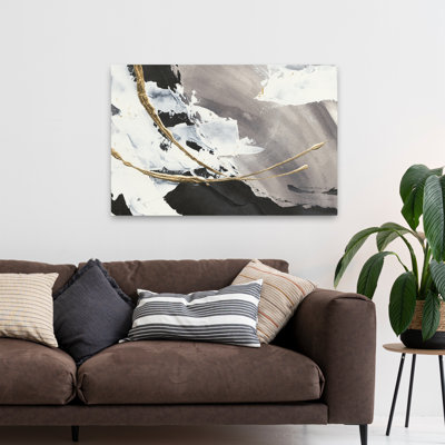 Contemporary And Traditional Gilded Arcs I Crop