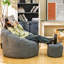 Fauteuil à billes avec repose-pieds Luxury Tigerskin-1271122806