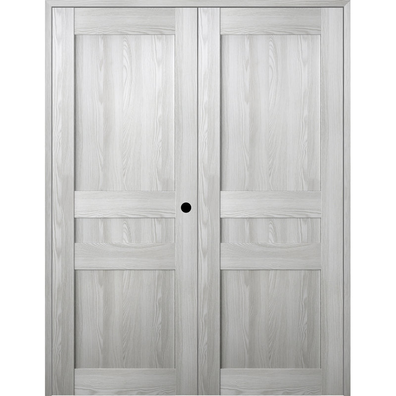 Porte française Avon 07 2R, Chêne, 47,75 po x 79,38 po, Gauche