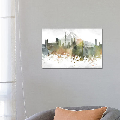 " Tokyo Skyline " by WallDecorAddict