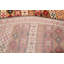 Tapis brun/beige/rouge round