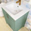 Ensemble de meuble-lavabo autoportant 24 po avec comptoir en céramique 24 po