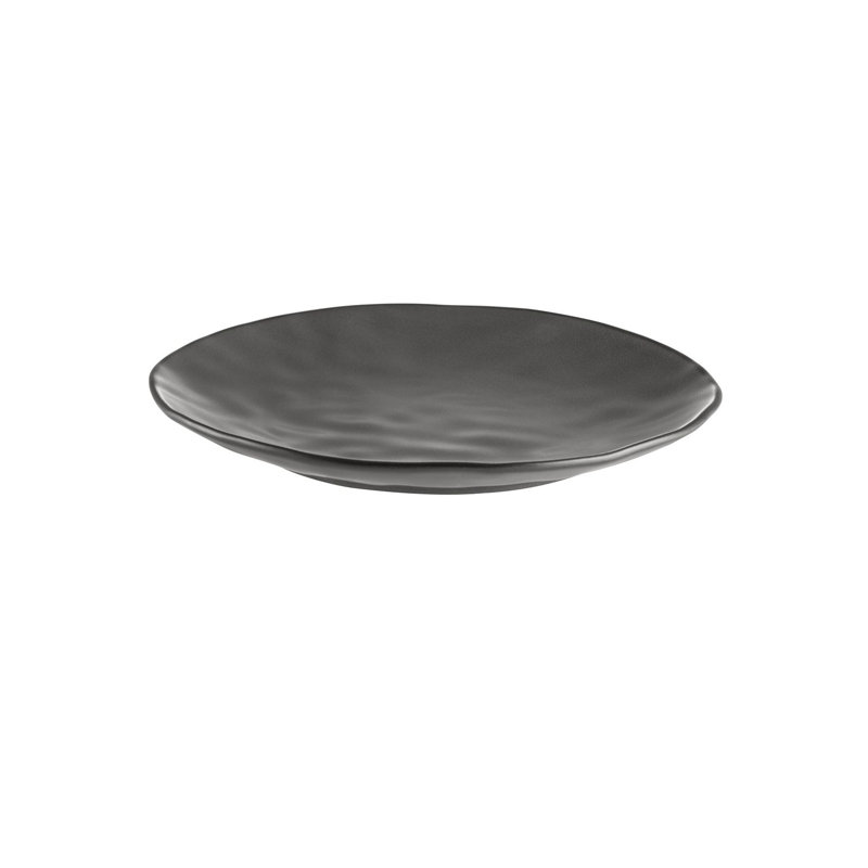 CAC China Plate Dark Green 8"