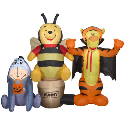Airblown Halloween Pooh and Friends Scene Disney