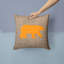 Coussin intérieur / extérieur Bear Bear Burlap-22321971-22321970