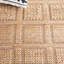 Tapis en jute tissé à la fibre Rozella-1062899051