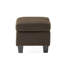 Polyvalent en chocolat - construction, compact. Portable pour toutes les pièces. Conception élégante. 24 profondeur x 18 largeur 16 hauteur. Tabouret de 10,68 lb compact, portable et élégant. Couleur de fabrication du tissu. Idéal-118020842
