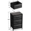 Commode Sorbus avec 3 tiroirs en faux bois - Armoire de rangement pour vêtements-1740135307