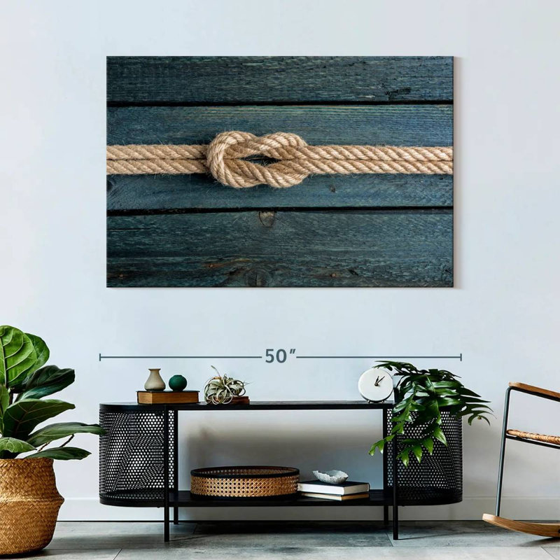 Aletra Square Rope Knot, 32" H x 48" W
