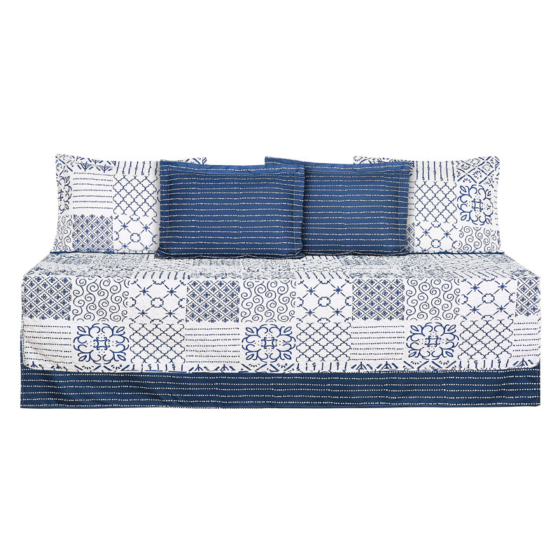 Monique 100% Cotton, Polyester Patchwork Coverlet