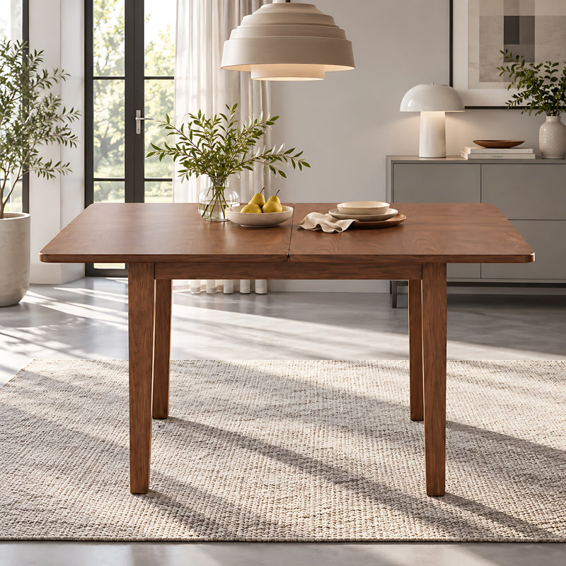 Table de salle à manger extensible en bois massif