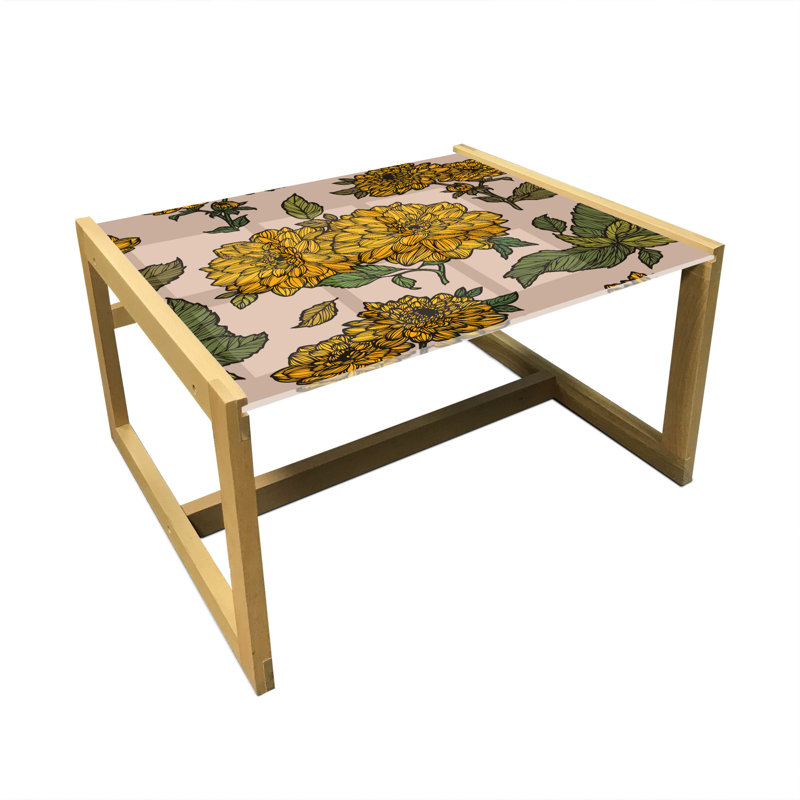 Irfana Sled Coffee Table, 62cm H x 74cm W x 40cm D