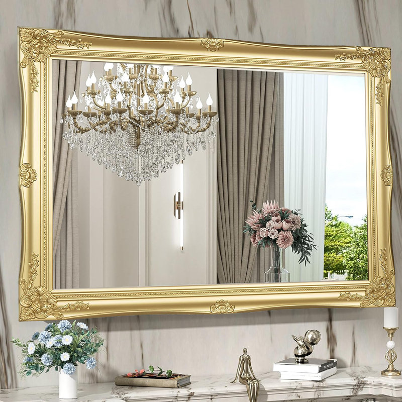 Miroir de salle de bain Vintage Vintage, Or