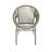 Oudoor Wicker Chair, Green, Set of 2