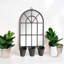 Walpole Metal Arch Mirror