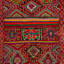 Red Vintage Flatweave Wool Turkish Kilim - 6'7"" x 11'6""