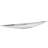 Anges 39" Handmade Aluminum Boat-Shaped Decorative Bowl (Chrome)-2109055460-2132571147